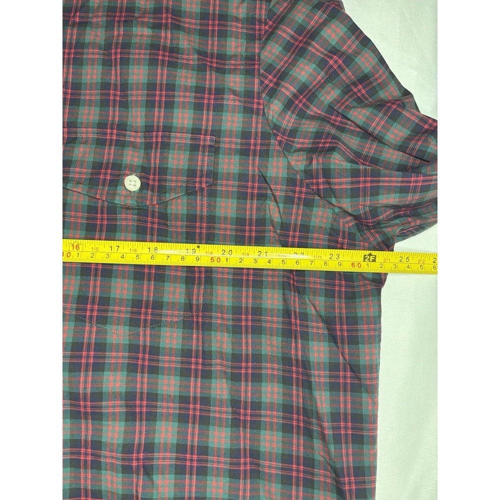Polo Ralph Lauren Classic Fit Plaid Button Down Shirt Men's XL Green & Red NWT - Picture 6 of 8